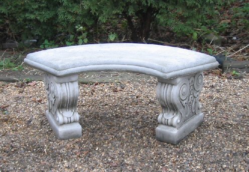 Stone benches| Kingstone Ornamental Stoneware Ltd